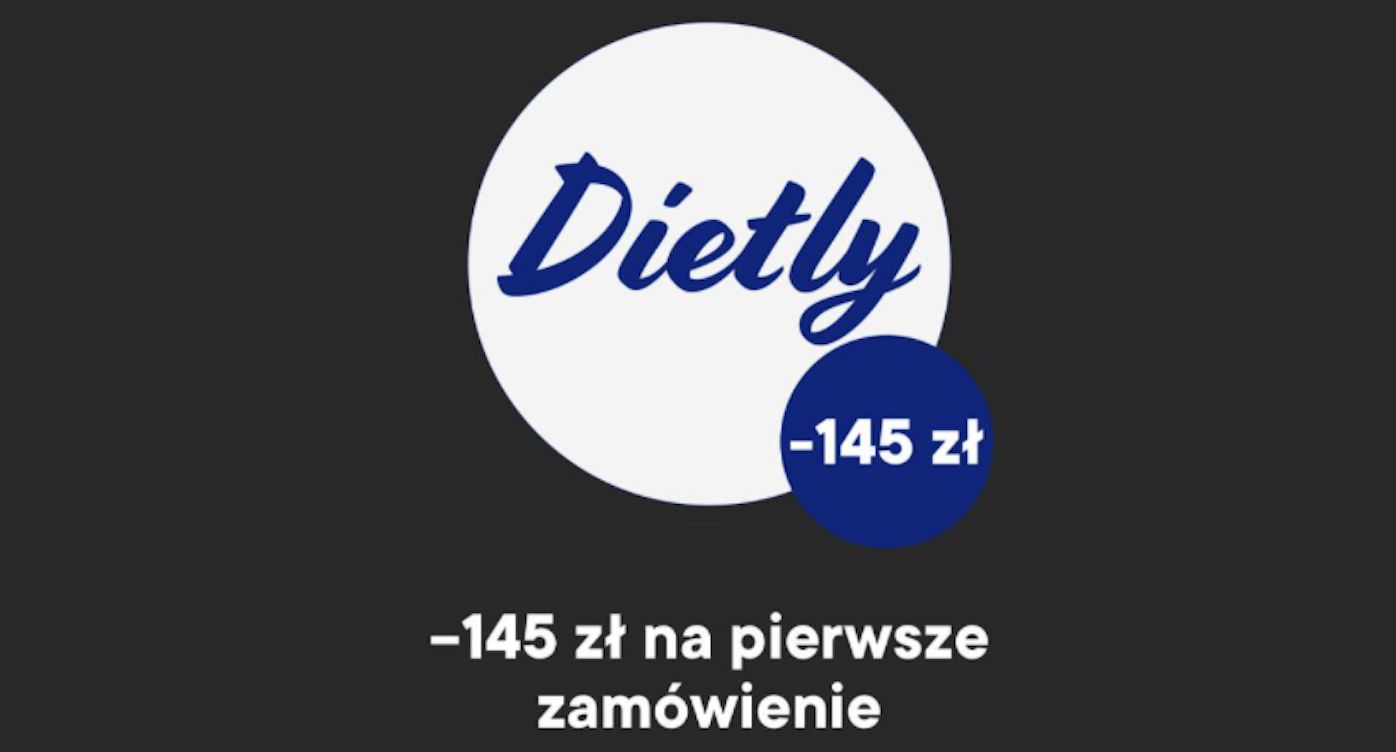 Promocja Dietly w Żabce. Zniżka 145 zł na pierwsze zamówienie!