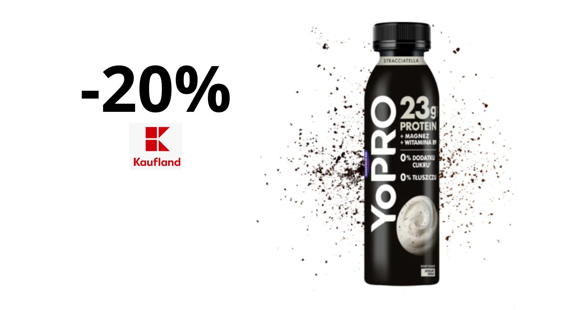 YoPRO Jogurt Pitny Proteinowy – promocja Kaufland 5,99zł!