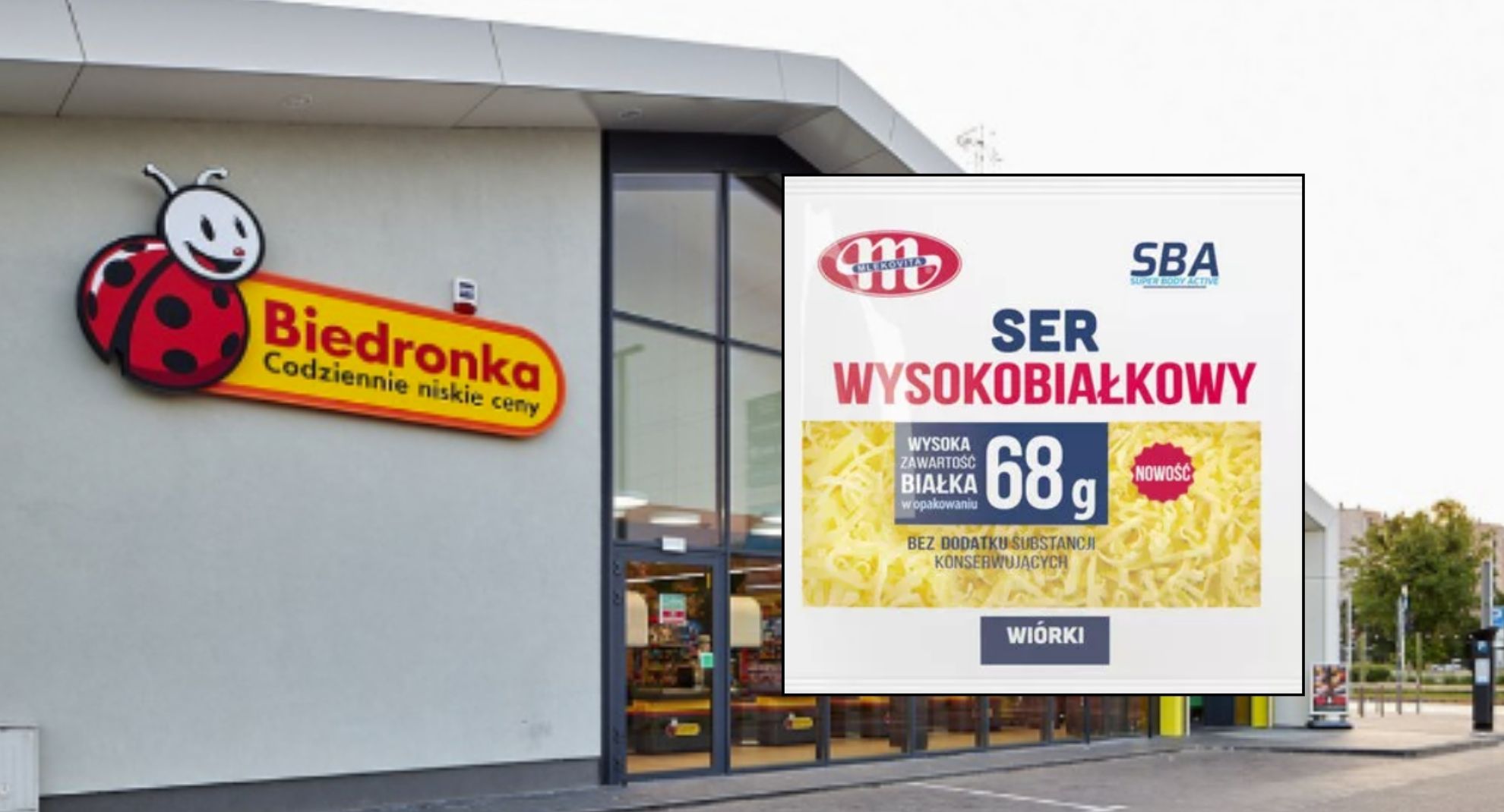 Super Body Active ser wysokobiałkowy wiórki NOWOŚĆ Biedronka [9,99zł]